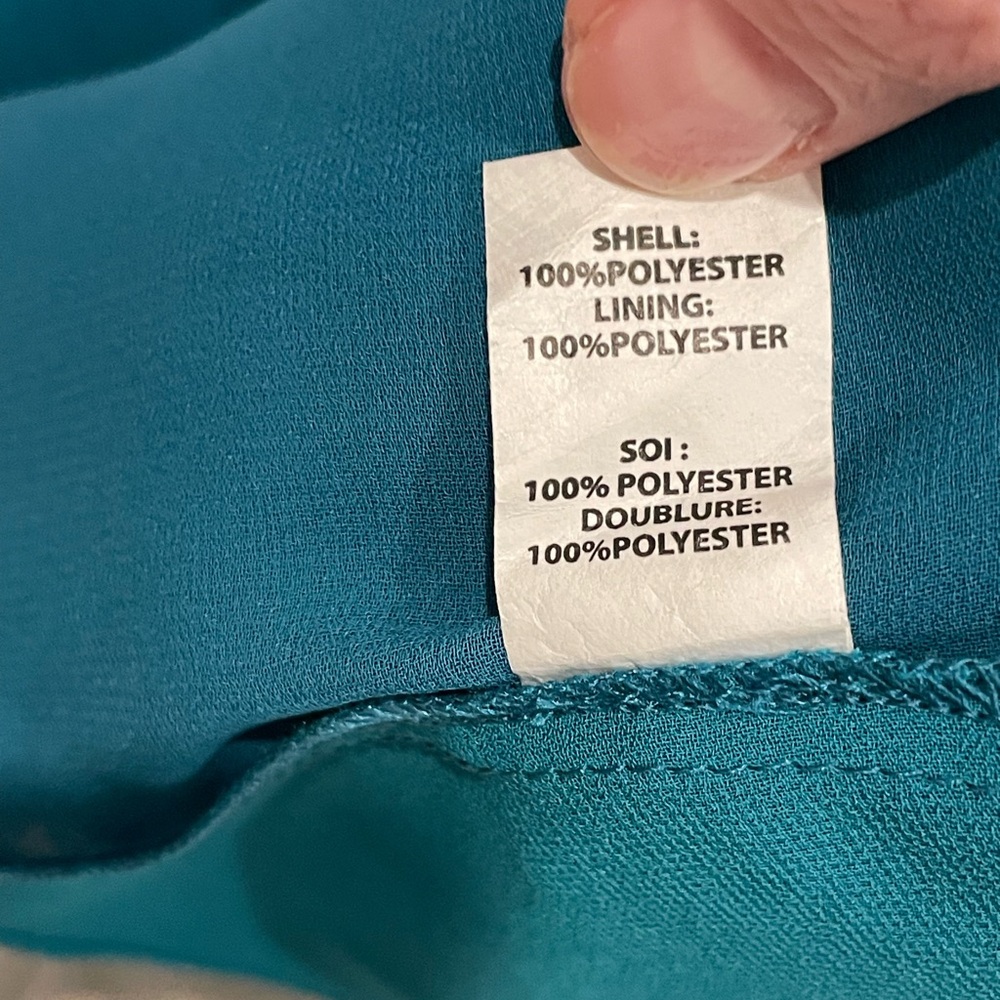 Ramy Brook NWOT Teal Dress - Picture 3 of 5